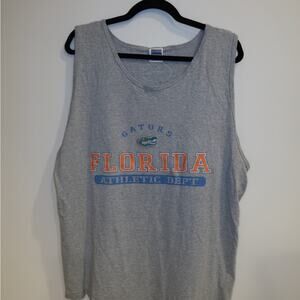 Vintage Gray Florida Gators Athletic Tank Top